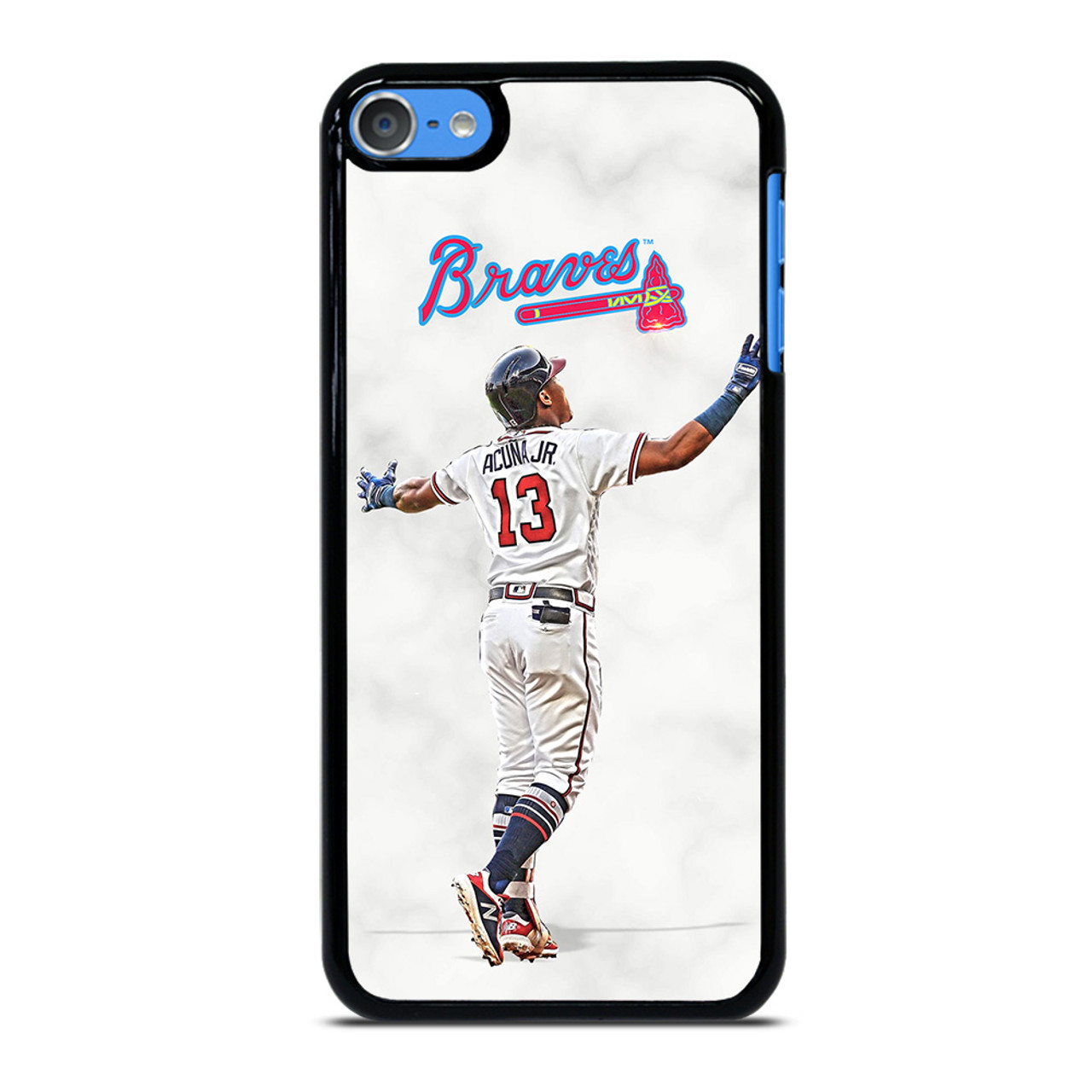 ATLANTA BRAVES JERSEY LOGO iPhone SE 2022 Case Cover