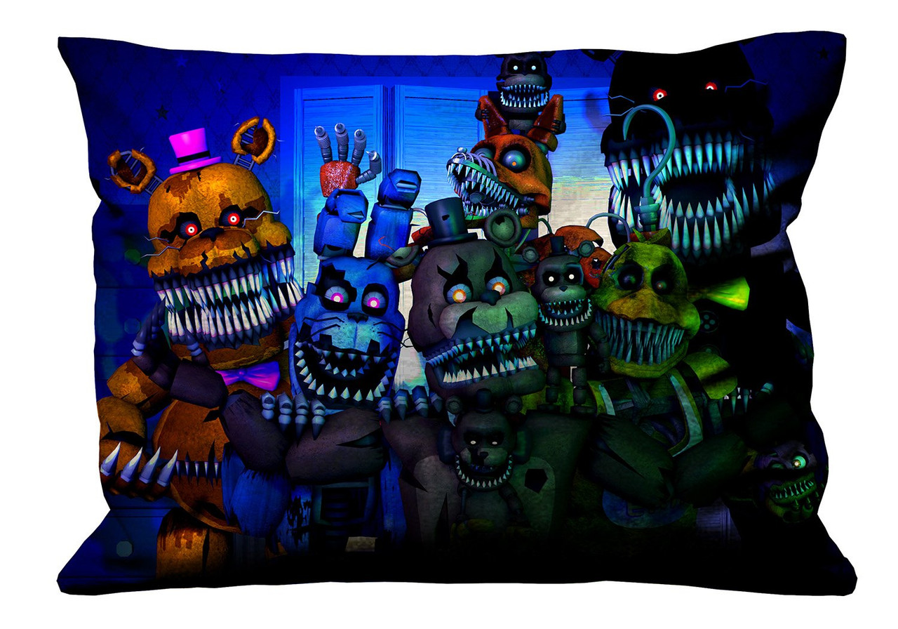 5 NIGHTS AT FREDDY'S 4 Pillow Case Cover Recta