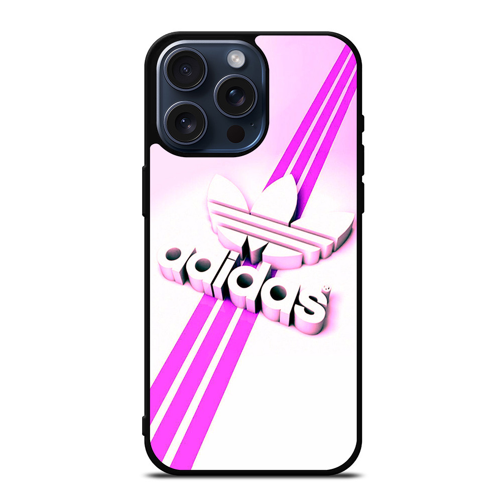 adidas pink phone case