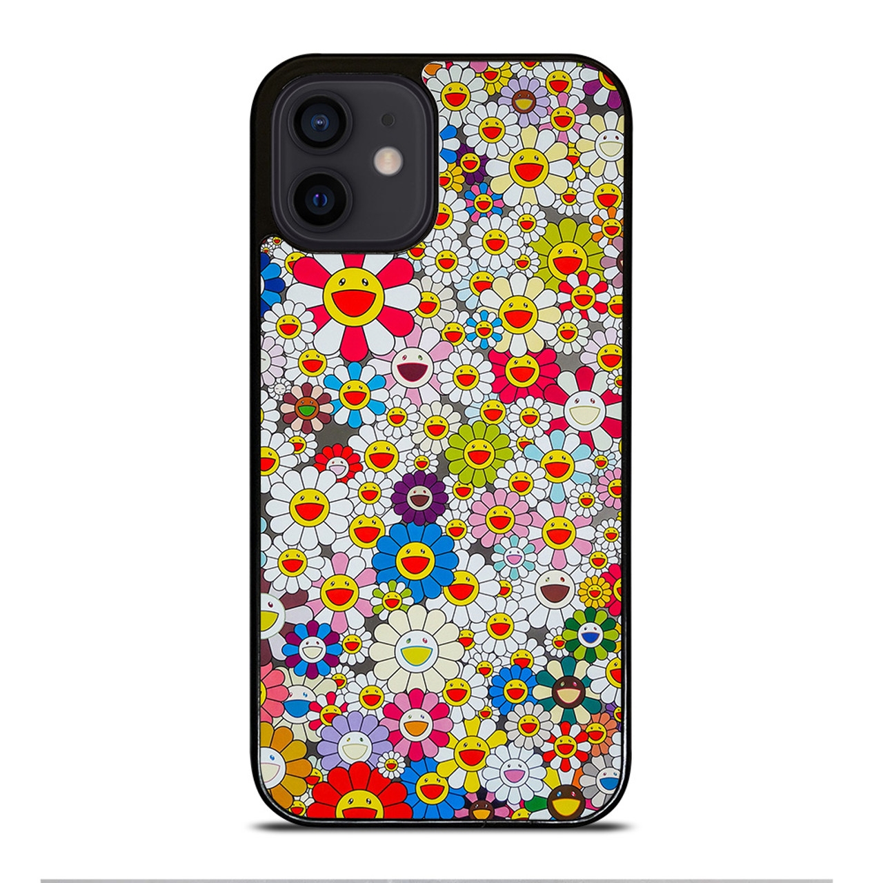 TAKASHI MURAKAMI FLOWERS PATTERN iPhone 15 Plus Case Cover