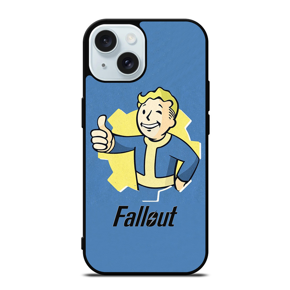 VAULT BOY TECH FALLOUT iPhone 15 Case Cover VAULT BOY TECH FALLOUT iPhone 15 Case Cover