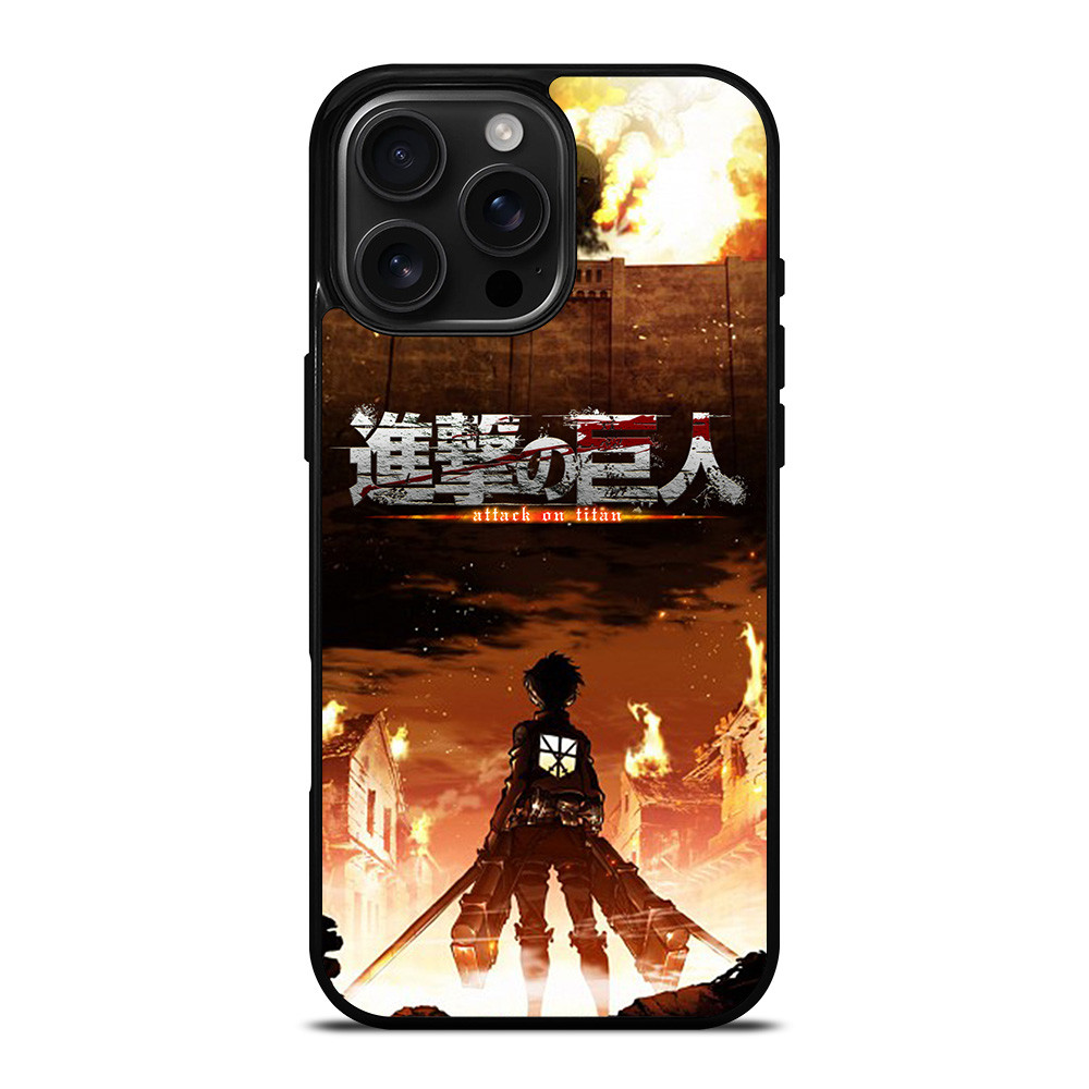 ATTACK ON TITAN COVER ANIME iPhone 16 Pro Max Case