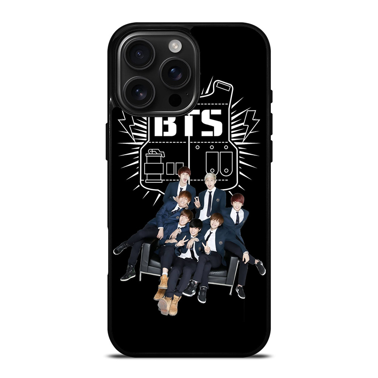 BANGTAN BOYS BTS FAMILY iPhone 16 Pro Max Case