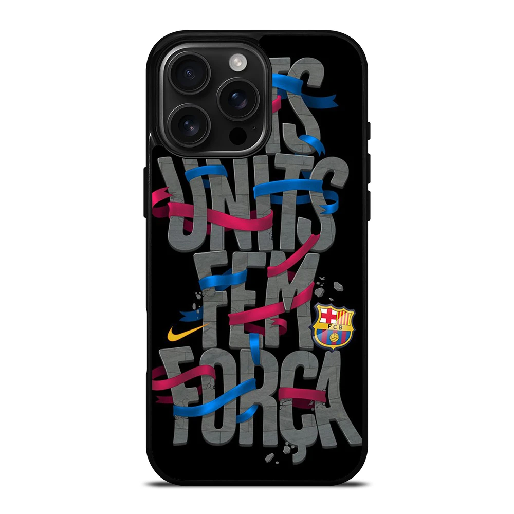 BARCA SPORT EURO FOOTBALL BARCELONA iPhone 16 Pro Max Case