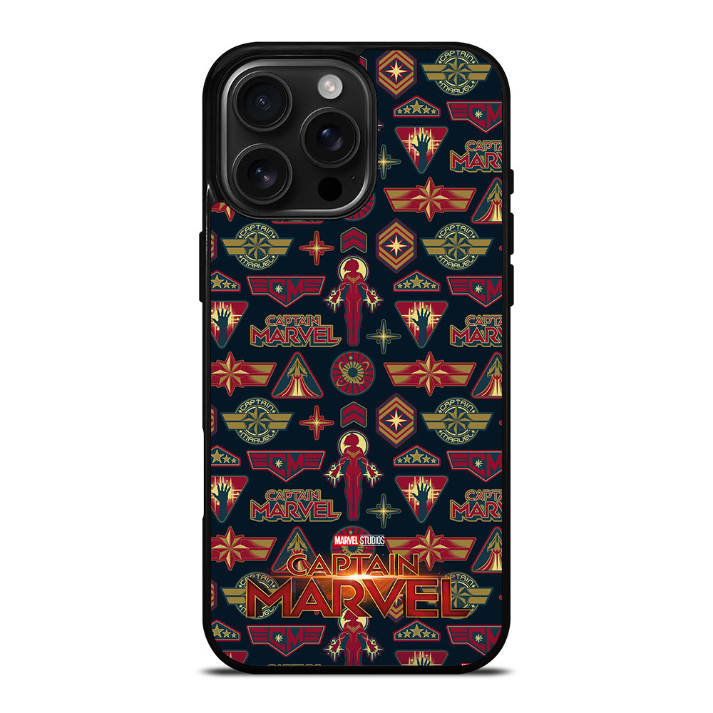 CAPTAIN MARVEL LOGO iPhone 16 Pro Max Case — free download