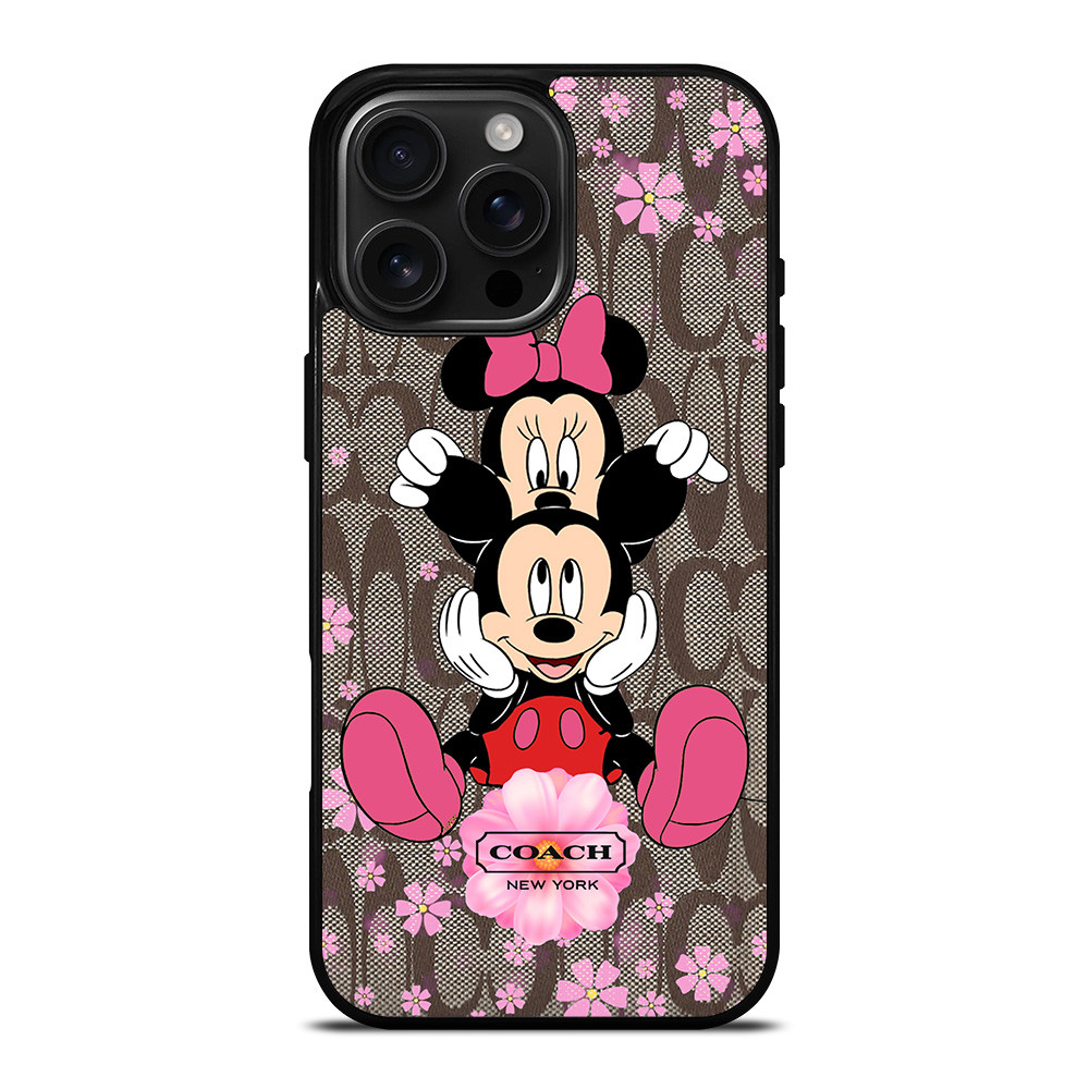 COACH MICKEY MINNIE iPhone 16 Pro Max Case