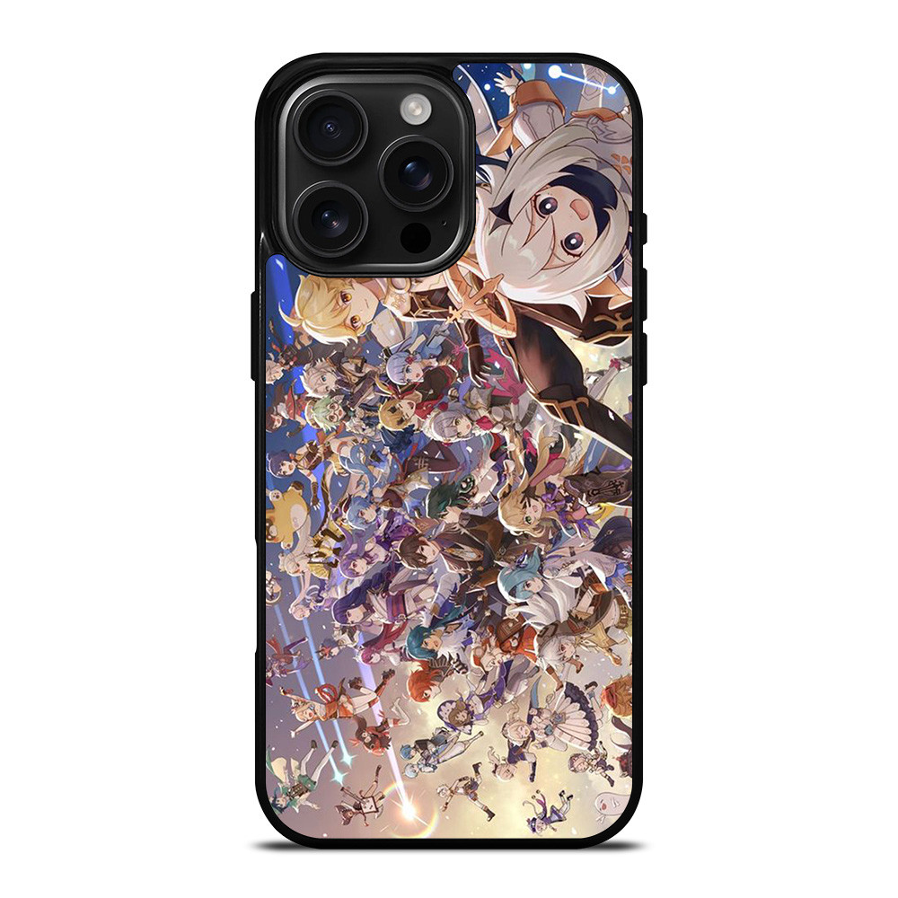 GENSHIN IMPACT ALL GAME CHARACTERS iPhone 16 Pro Max Case GENSHIN IMPACT ALL GAME CHARACTERS iPhone 16 Pro Max Case