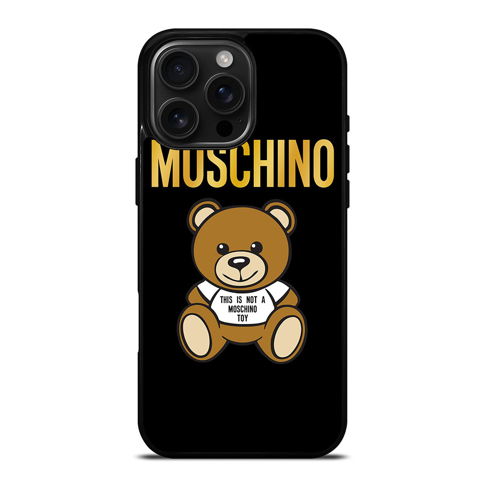 MOSCHINO TEDDY BEAR CUTE iPhone 16 Pro Max Case