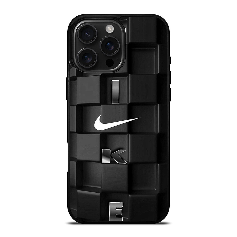 NIKE BLOCKS BLACK iPhone 16 Pro Max Case