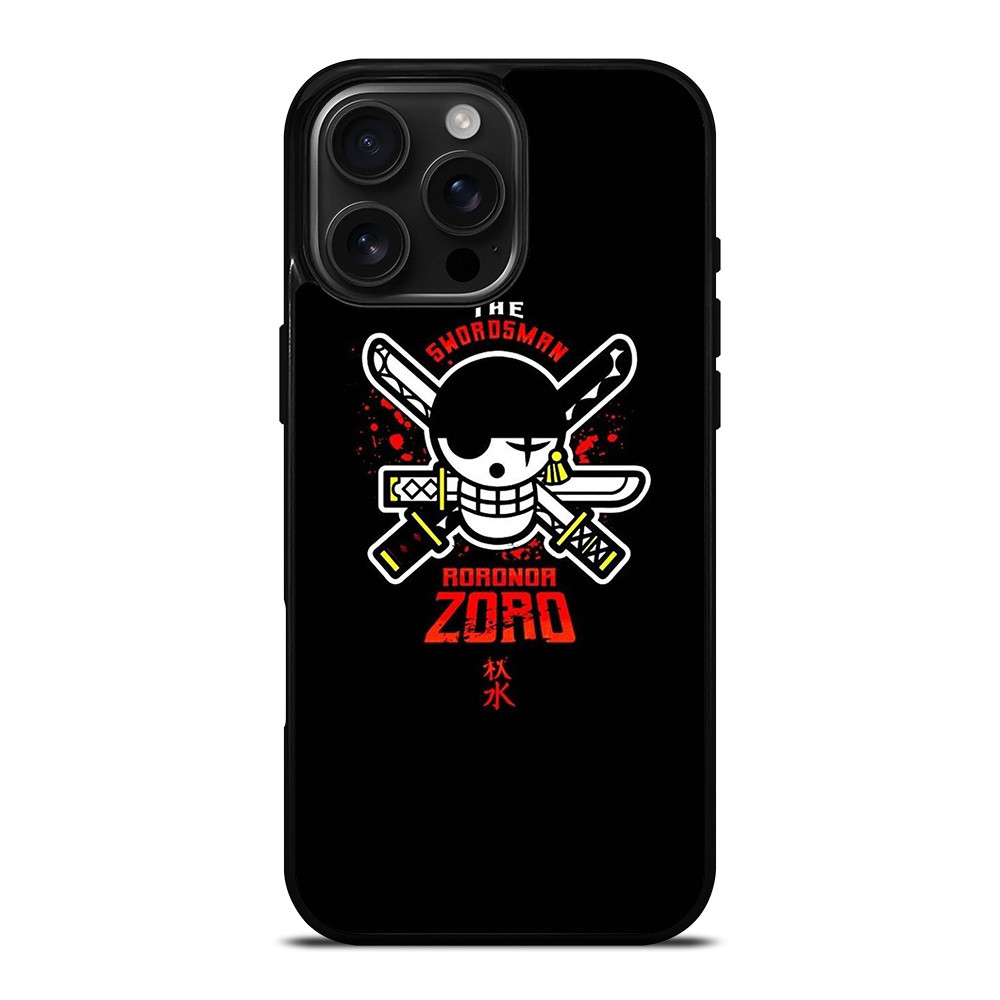 ONE PIECE RORONOR ZORO MASKOT iPhone 16 Pro Max Case