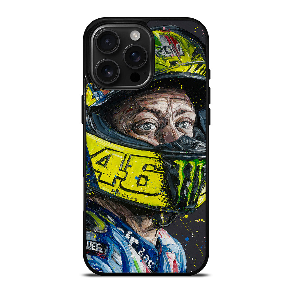 VALENTINO ROSSI ART 46 iPhone 16 Pro Max Case
