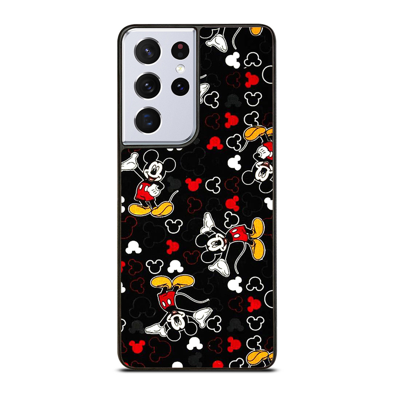 LV Mickey Samsung Galaxy S21 Ultra Clear Case