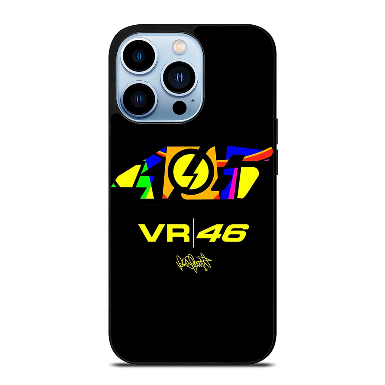 VALENTINO ROSSI 46 LOGO THE DOCTOR iPhone Pro Max Case