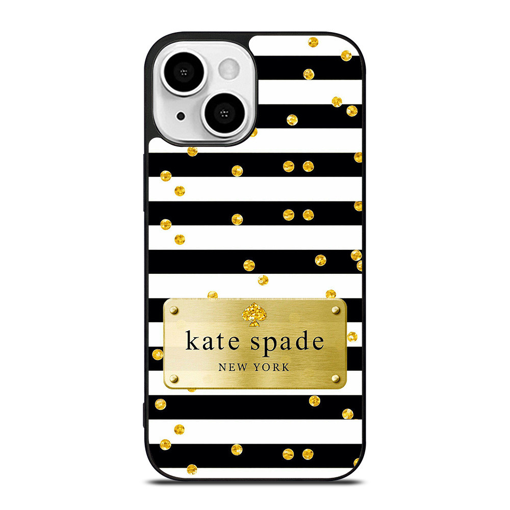 KATE SPADE POLKADOTS GOLD iPhone 13 Mini Case KATE SPADE POLKADOTS GOLD iPhone 13 Mini Case