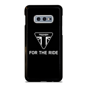 TRIUMPH FOR THE RIDE LOGO Samsung Galaxy S10 Case