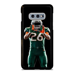 UM MIAMI HURRICANES FOOTBALL Samsung Galaxy S10 Case UM MIAMI HURRICANES FOOTBALL Samsung Galaxy S10 Case