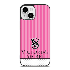 VICTORIA'S SECRET LOGO POLKADOT STRIPE iPhone 13 Mini Case