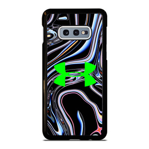 UNDER ARMOUR LOGO LIQUID CHROME Samsung Galaxy S10 Case UNDER ARMOUR LOGO LIQUID CHROME Samsung Galaxy S10 Case