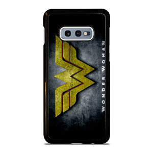WONDER WOMAN LOGO NEW Samsung Galaxy S10 Case WONDER WOMAN LOGO NEW Samsung Galaxy S10 Case