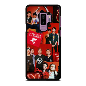 5 SECONDS OF SUMMER RED COLLAGE Samsung Galaxy S9 Plus Case