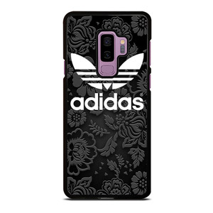 ADIDAS LOGO BLACK FLORAL Samsung Galaxy S9 Plus Case