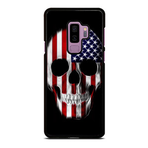 AMERICAN FLAG SKULL METAL Samsung Galaxy S9 Plus Case AMERICAN FLAG SKULL METAL Samsung Galaxy S9 Plus Case