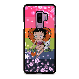 BETTY BOOP PINK FLOWER Samsung Galaxy S9 Plus Case BETTY BOOP PINK FLOWER Samsung Galaxy S9 Plus Case