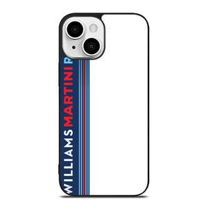 WILLIAMS MARTINI RACING TEAM STRIPE iPhone 13 Mini Case WILLIAMS MARTINI RACING TEAM STRIPE iPhone 13 Mini Case