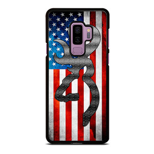 BROWNING CAMO AMERICAN FLAG Samsung Galaxy S9 Plus Case