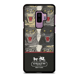 COACH NEW YORK TIGER FACE PATTERN Samsung Galaxy S9 Plus Case COACH NEW YORK TIGER FACE PATTERN Samsung Galaxy S9 Plus Case