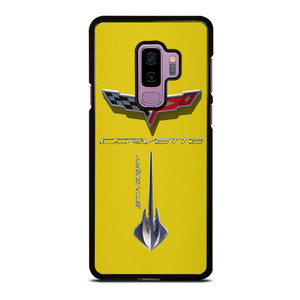 Corvette Stingray C7 Yellow Samsung Galaxy S9 Plus Case Corvette Stingray C7 Yellow Samsung Galaxy S9 Plus Case
