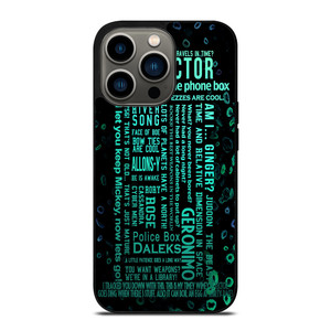 DOCTOR WHO TARDIS iPhone 13 Pro Case DOCTOR WHO TARDIS iPhone 13 Pro Case