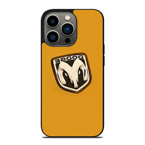 DODGE CAR LOGO YELLOW iPhone 13 Pro Case DODGE CAR LOGO YELLOW iPhone 13 Pro Case