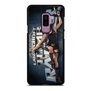 LARA CROFT TOMB RAIDER iPhone XR Plastic Black Samsung Galaxy S9 Plus Case LARA CROFT TOMB RAIDER iPhone XR Plastic Black Samsung Galaxy S9 Plus Case