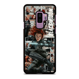 MARVEL BLACK WIDOW COMIC Samsung Galaxy S9 Plus Case