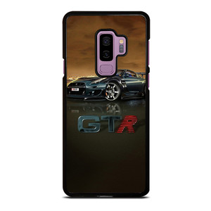 NISSAN GTR R35 SILVER GLOWING Samsung Galaxy S9 Plus Case