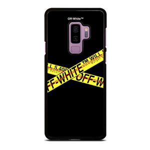 OFF WHITE LOGO STRIP Samsung Galaxy S9 Plus Case