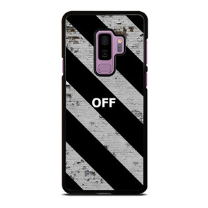 OFF WHITE LOGO STRIPE Samsung Galaxy S9 Plus Case