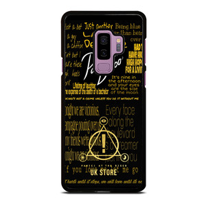 PANIC AT THE DISCO LOGO GOLD Samsung Galaxy S9 Plus Case PANIC AT THE DISCO LOGO GOLD Samsung Galaxy S9 Plus Case