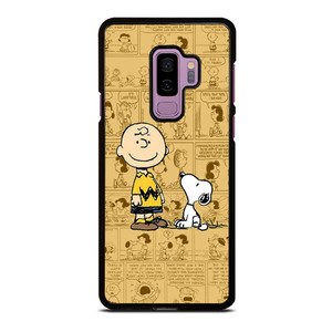 SNOOPY CHARLIE BROWN Samsung Galaxy S9 Plus Case SNOOPY CHARLIE BROWN Samsung Galaxy S9 Plus Case