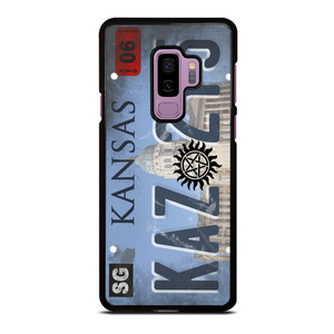 SUPERNATURAL LICENSE PLATE CUSTOM Samsung Galaxy S9 Plus Case