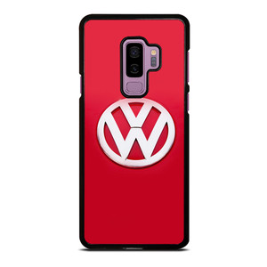 VW VOLKSWAGEN LOGO RED Samsung Galaxy S9 Plus Case