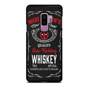 WADE WILSON WHISKEY DEADPOOL Samsung Galaxy S9 Plus Case