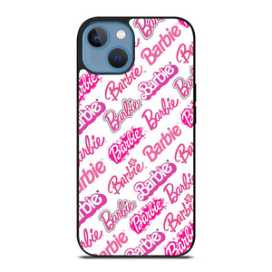 BARBIE TYPOGRAPHY PATTERN iPhone 13 Case