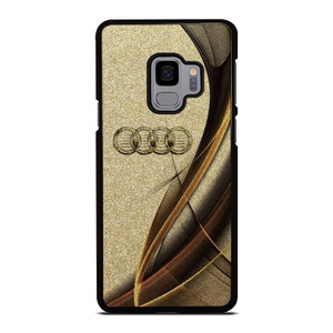 AUDI LOGO ELEGAN GOLD TEXTURE Samsung Galaxy S9 Case AUDI LOGO ELEGAN GOLD TEXTURE Samsung Galaxy S9 Case