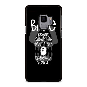 BAPE BLACK SKULL STUSSY Samsung Galaxy S9 Case BAPE BLACK SKULL STUSSY Samsung Galaxy S9 Case