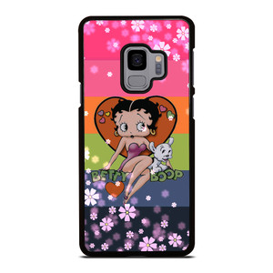 BETTY BOOP PINK FLOWER Samsung Galaxy S9 Case BETTY BOOP PINK FLOWER Samsung Galaxy S9 Case