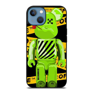 BEARBRICK X OFF WHITE iPhone 13 Case BEARBRICK X OFF WHITE iPhone 13 Case