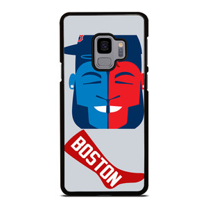 BOSTON RED SOX AND ORTIZ FACE Samsung Galaxy S9 Case BOSTON RED SOX AND ORTIZ FACE Samsung Galaxy S9 Case
