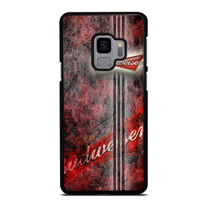 BUDWEISER BEER LOGO GRUNGE Samsung Galaxy S9 Case BUDWEISER BEER LOGO GRUNGE Samsung Galaxy S9 Case